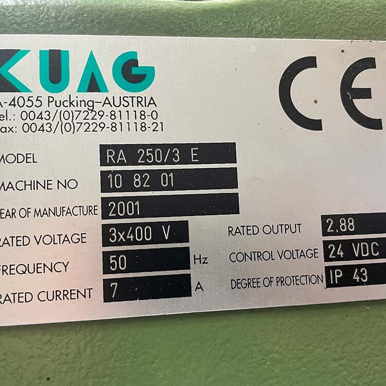 Raupenabzug RA 250 1