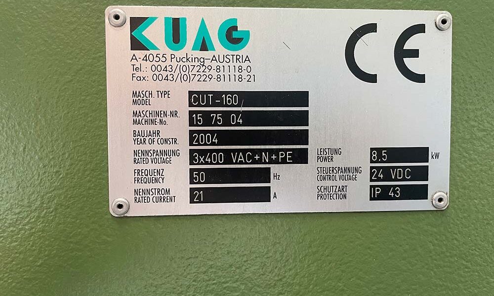 Rohrtrennautomat CUT 160 1